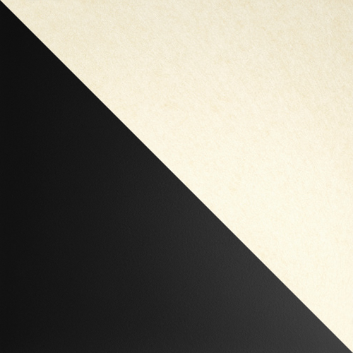 Satin Black (BL) with Parchment shade