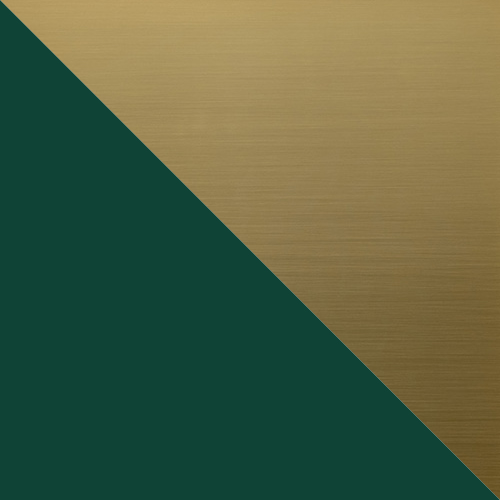 Racing Green (GRN) with Brushed Brass