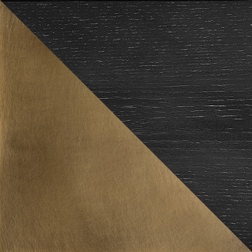 Aged Brass with Ebony