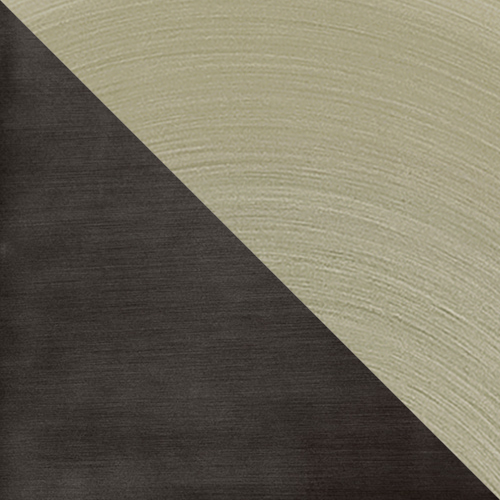 Black Bronze with Antique Brass