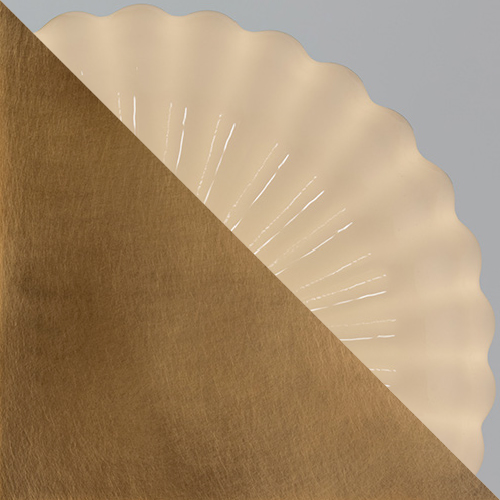 Aged Brass (ABR) with Clear Gloss Glass and White Inner Glass