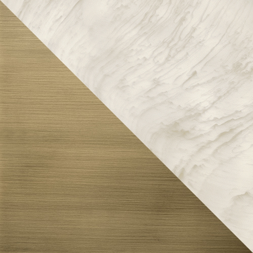 Golden Bronze (GB) with Faux Alabaster