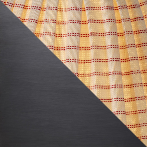Oil Rubbed Bronze (OB) with Pleated Peony Lining Stripe