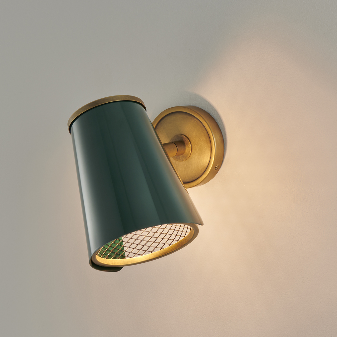 Gauze Wall Light | GZ/82/W1/GRN | Chelsom