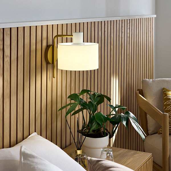 Shoreditch Wall Light | SD/50/W1/CHG/WHT | Chelsom