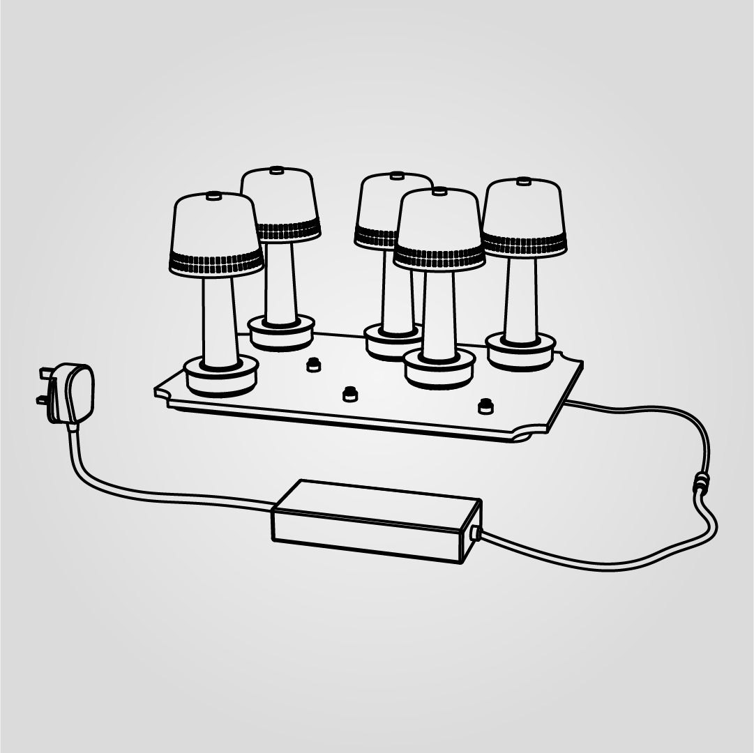 CHARGING TRAY
